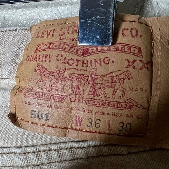 Vintage Levi’s 501 USA 36X30 - Picture 7 of 8